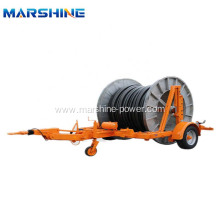 Cable Drum Trailer for Cable Transport and Pulling